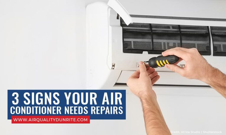 3 Signs Your Air Conditioner Needs Repairs