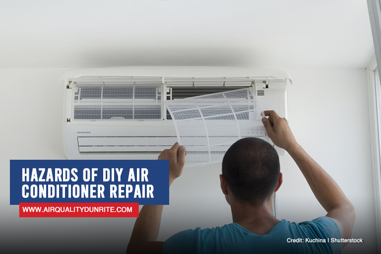 Hazards of DIY Air Conditioner Repair