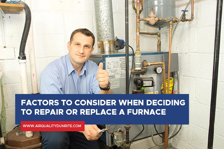 Factors to Consider When Deciding to Repair or Replace a Furnace