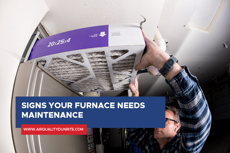 Signs Your Furnace Needs Maintenance
